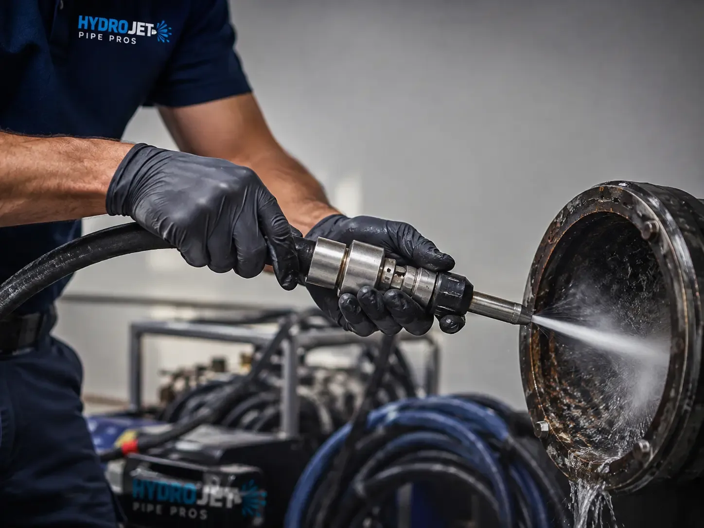 Hydro Jet Pipe Descaling in Camden, TX